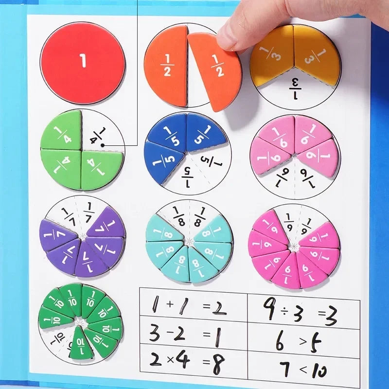 Montessori Fraction Book