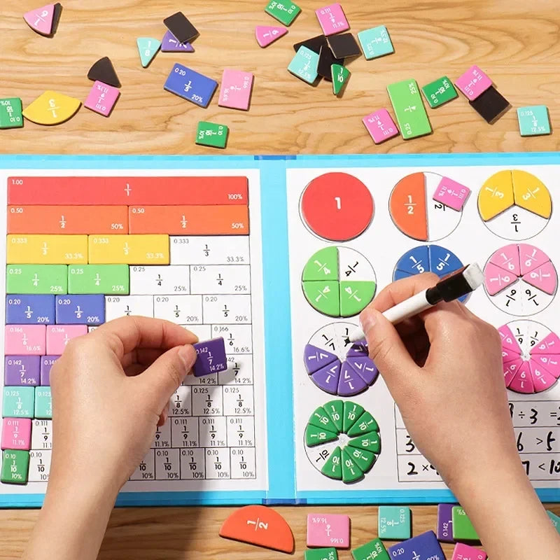Montessori Fraction Book